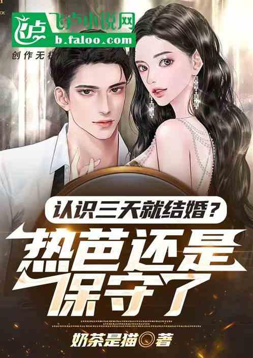 认识三天就结婚？热芭还是保守了作品封面